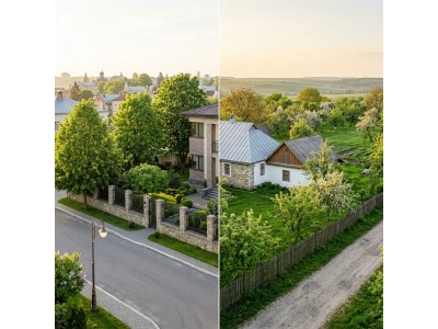 Купити будинок у селі чи в Кам’янці-Подільському: що краще для життя та де вигідніша ціна?
